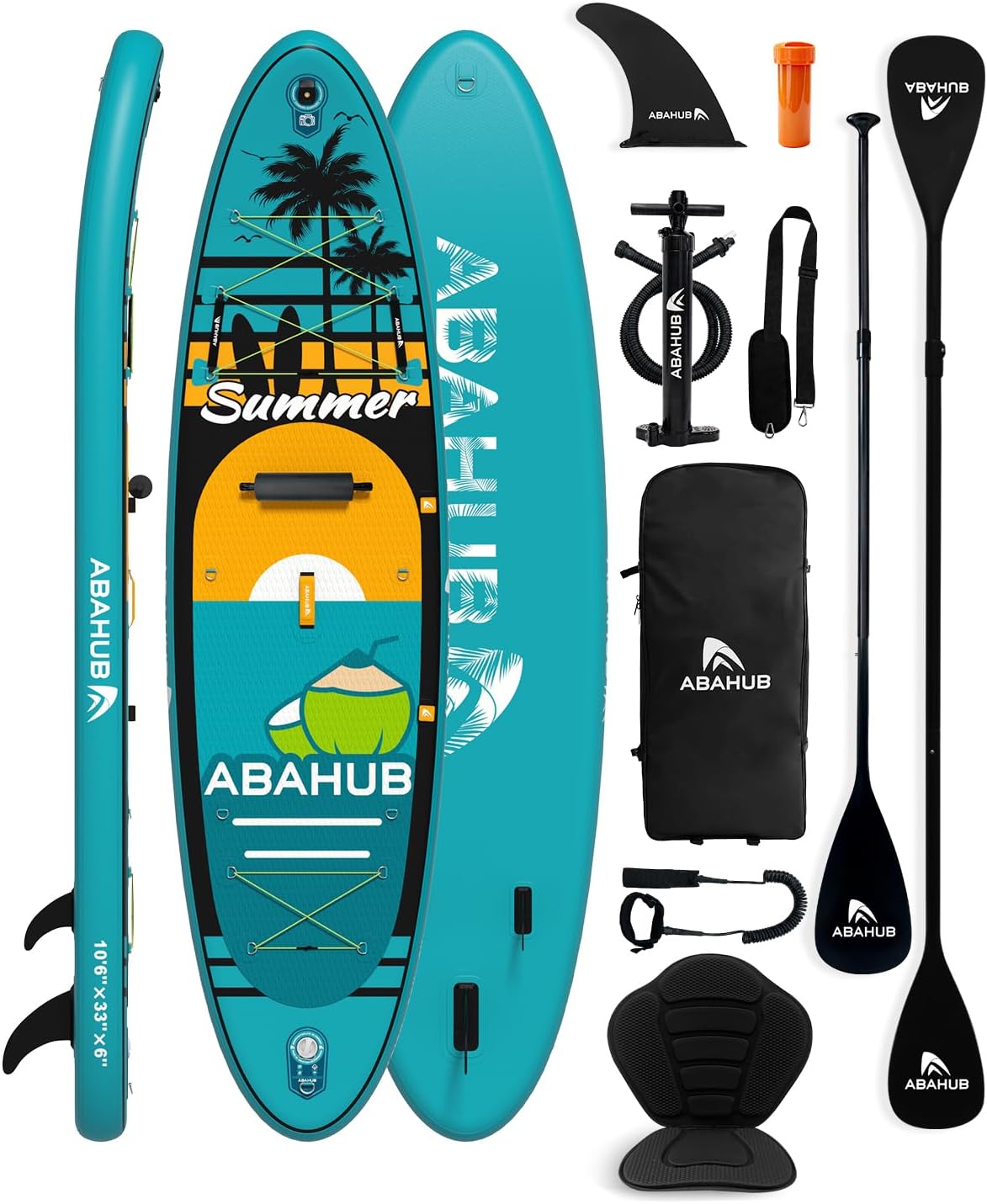 Fishing Kayak Paddle - Planche de paddle gonflable large de