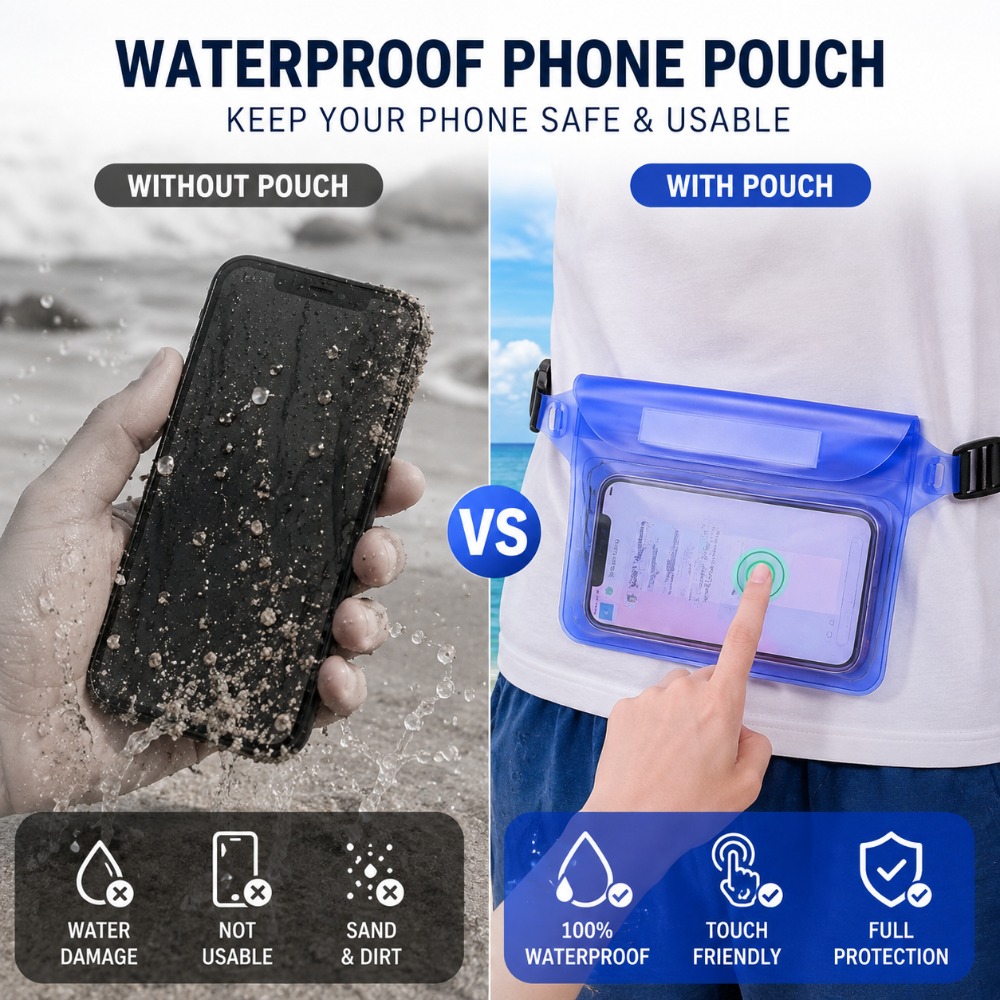 Pochette étanche réglable à la - Fishing Kayak Storage Bag avis et prix