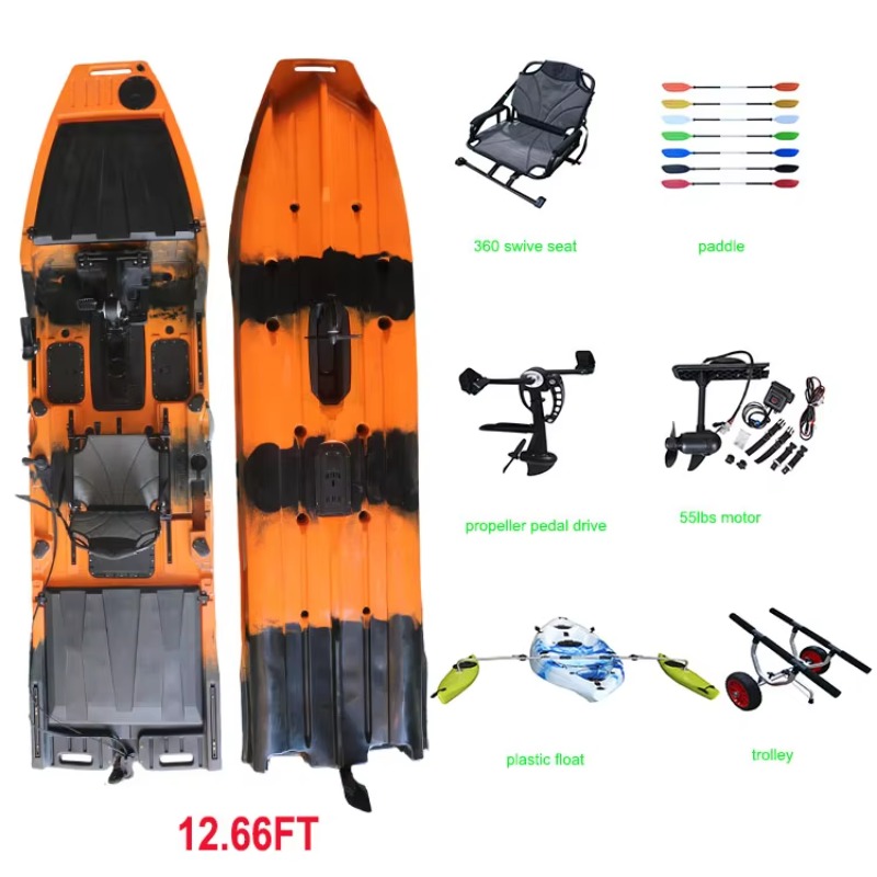 Kayak individuel Vicking 12,6  - Fishing Kayak Trolling Motor avis et prix