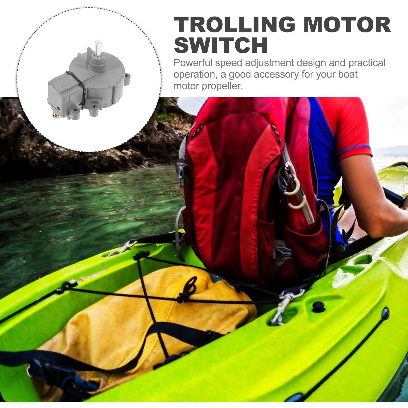 Interrupteur de moteur de pêch - Fishing Kayak Trolling Motor avis et prix