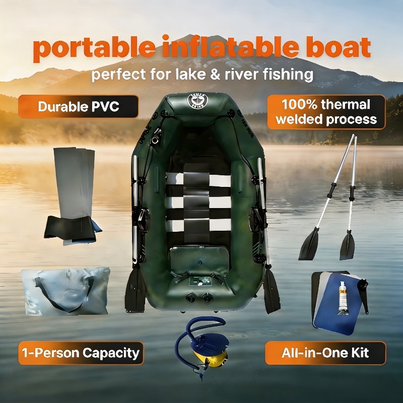 Bateau de pêche pour 1 personn - Fishing Kayak Inflatable avis et prix