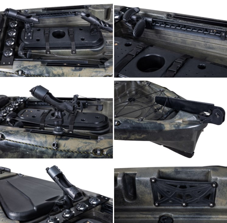 Grande trappe de rangement pou - Fishing Kayak Seat avis et prix