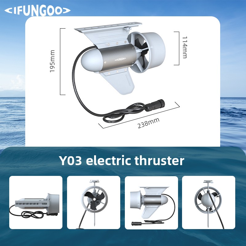 IFUNGOO Moteur à hélice électr - Fishing Kayak Paddle avis et prix